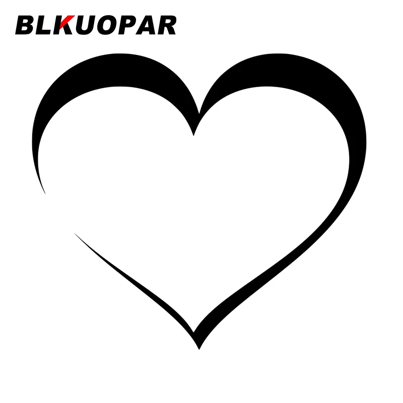 

BLKUOPAR for Loving Heart Car Stickers Vinyl Cartoon Decals Scratch-Proof Fashionable Windows Luggage Decor Car Label