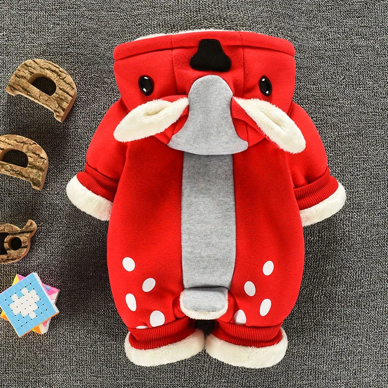 IYEAL комбинезон для новорожденных мальчиков зимняя одежда маленьких девочек