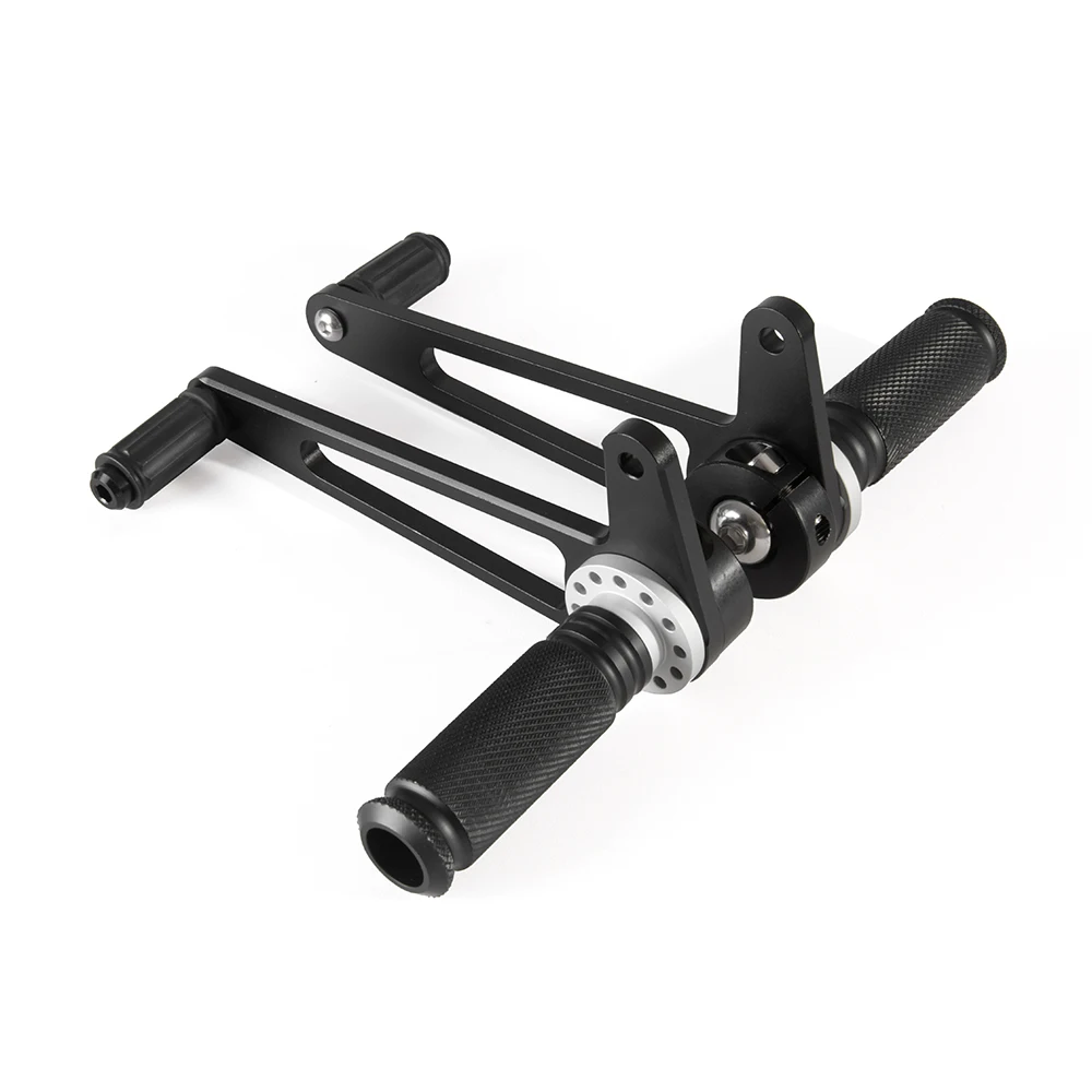 

Motorcycle Cafe Racer Alumninum Foot pegs Footrest Pegs Rear set Custom Bobber for Honda CB 125 450 500 550 650 750 900