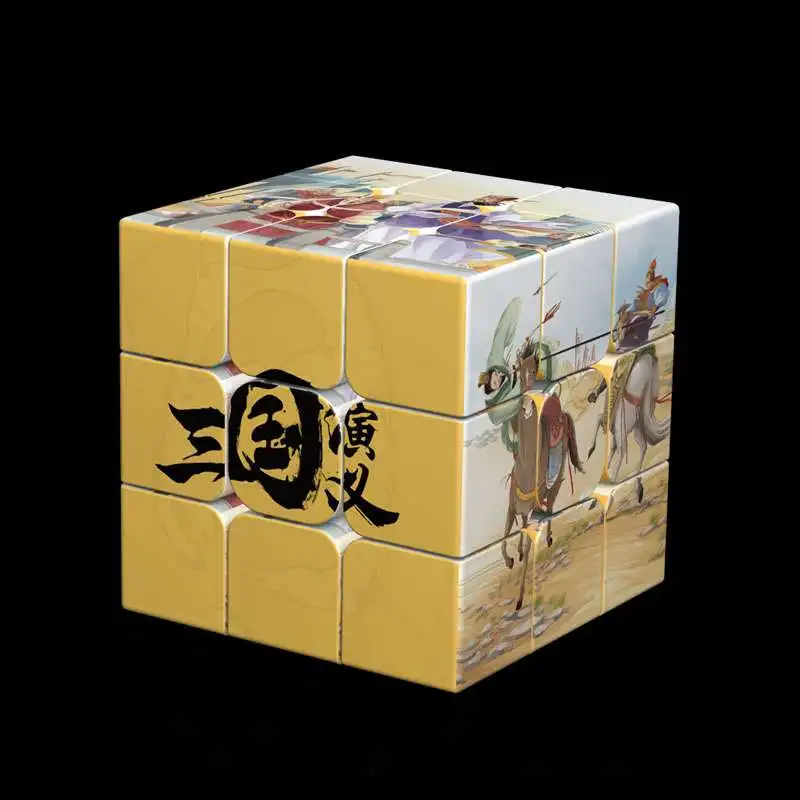 Изготовленный На Заказ куб 3x3x3 УФ печать Китай четыре великие классические