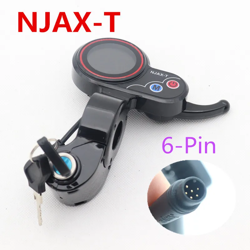 

NJAX Instrument Display 48V LCD with key For Electric Scooter Accessories