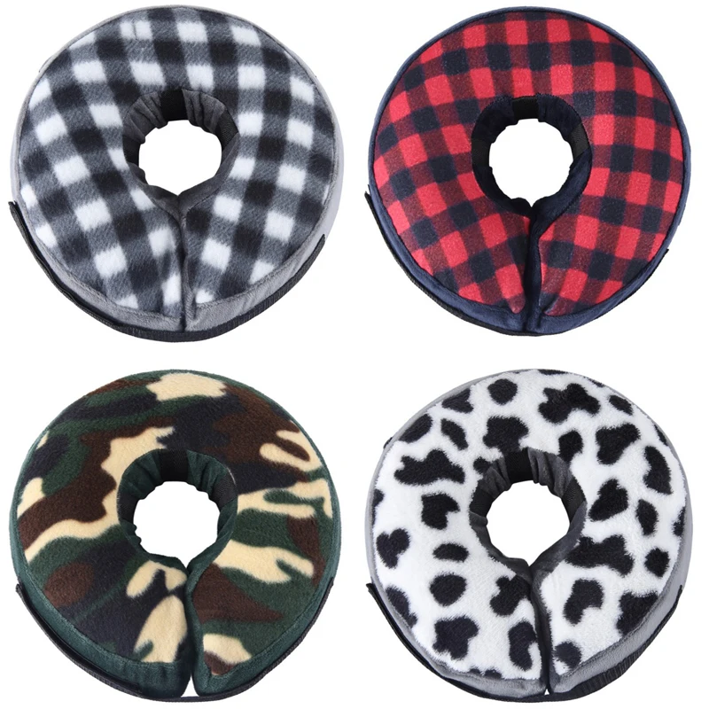 

Ошейник для собак, надувной ошейник для восстановления и исцеления ран, ошейник для защиты от укусов, защитный круг для маленьких и больших ...