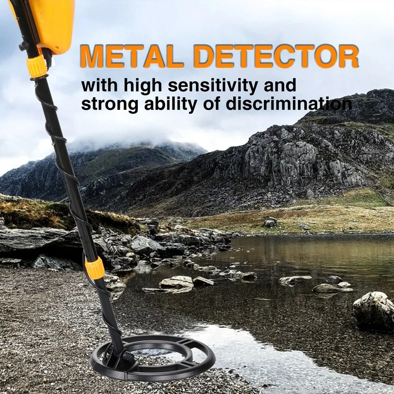 

MD930 High Sensitivity Treasure Underground Metal Gold Finder Professional Underground Metal Detector LCD Display Metal Detector