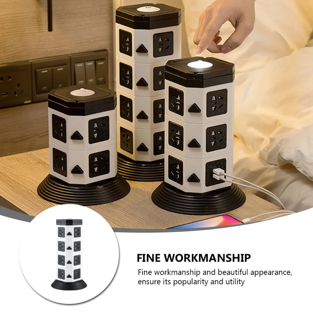 

1pc Multifunction Power Outlet Home Charging Socket for Home Use (Aus Plug)