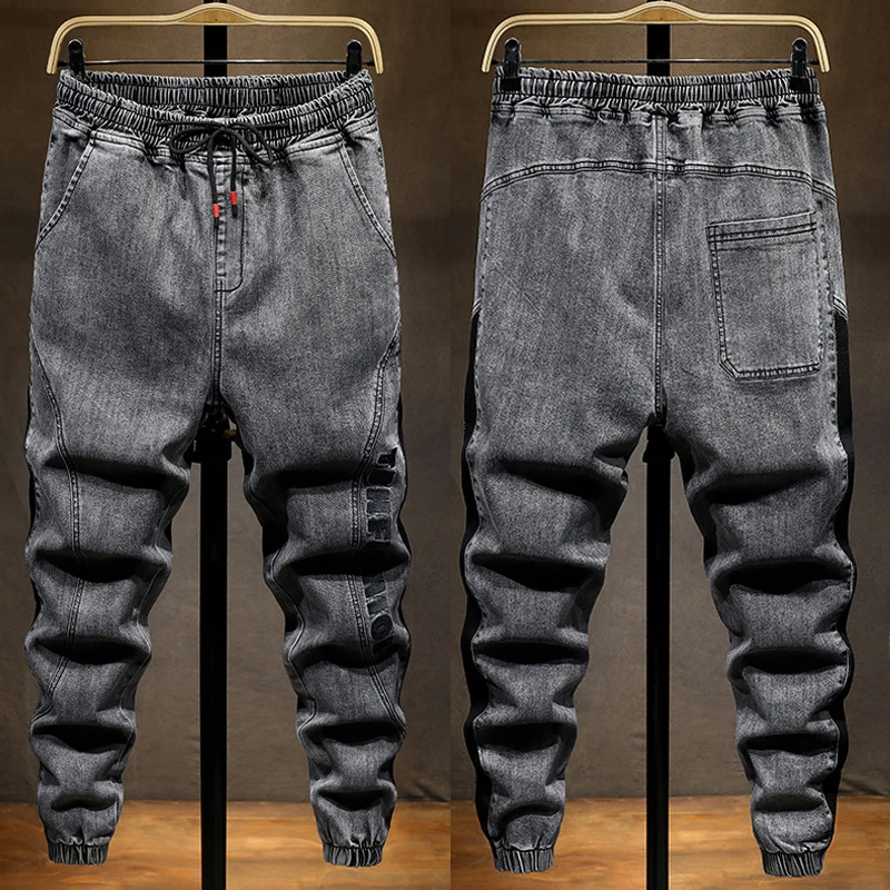 

10XL 9XL overSize Man Jeans Homme Man Pants Mannen Jeans Men Black Jeans Denim Jeans Baggy printting Pants Men Jeans for Men
