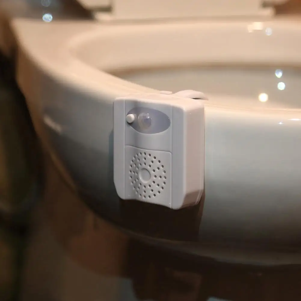 Умный Ночной светильник сенсорная Туалетная лампа 16 цветов подсветка