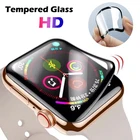 Водонепроницаемая Защита экрана для apple watch чехол 6 5 4 3 38 мм 40 мм 44 мм 42 мм (не закаленное мягкое стекло) пленка для Iwatch 456SE