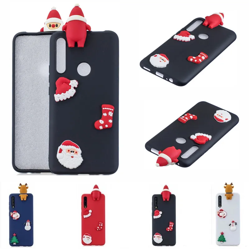 Чехол с Санта Клаусом для Huawei P Smart Z силиконовый чехол 2019 фонарь PSmartZ|Бамперы| |