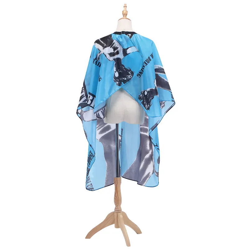 Накидка для парикмахерской из полиэстера с рисунком американского флага ткань