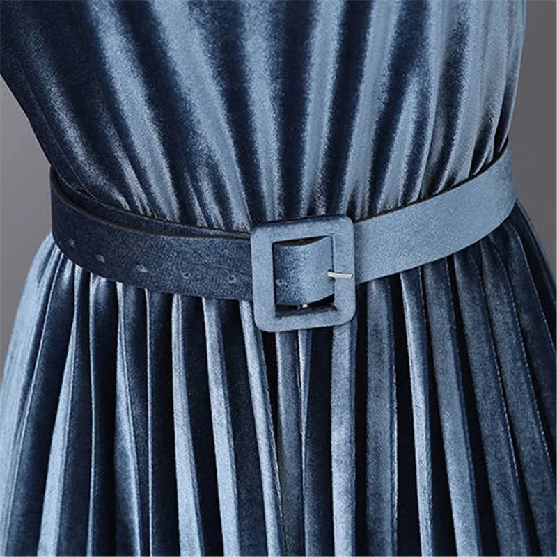 Женское осенне-зимнее темпераментное элегантное Золотое бархатное