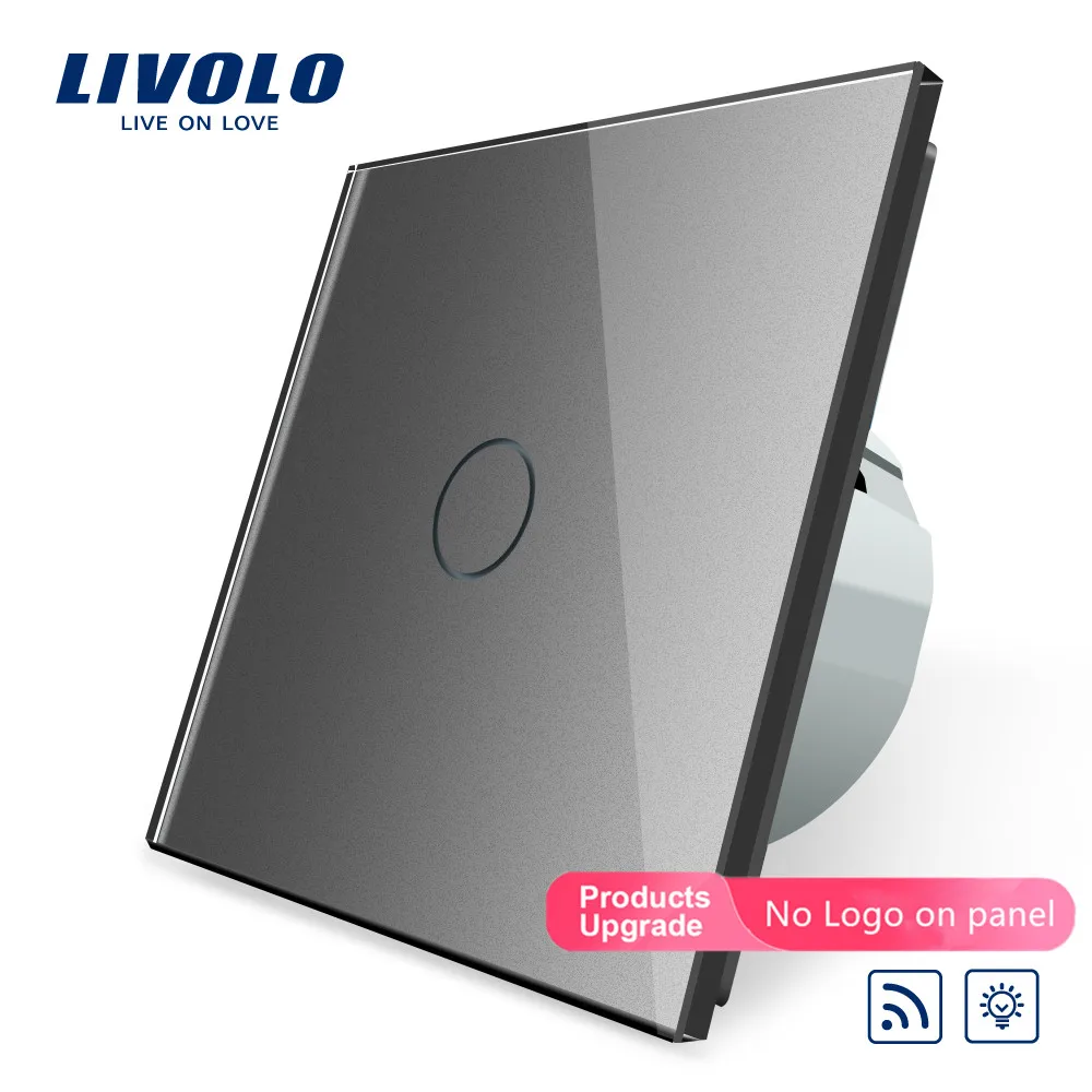 Livolo/Стандартный переключатель VL C701DR 11 управляемый коммутатор с украшением в виде