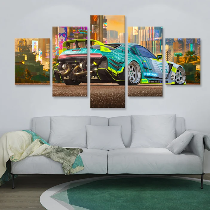 Модульный постер для автомобиля настенная Картина на холсте с HD печатью картина