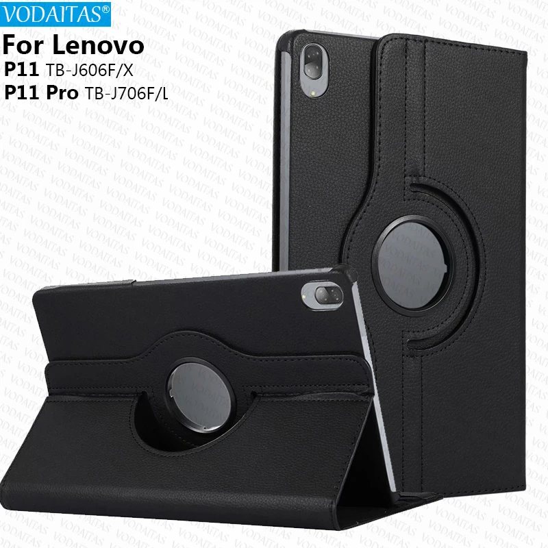 360 Rotating Leather Case For Lenovo Tab P11 TB-J606F Magnetic Stand Tablet TPU Covers For Lenovo Tab P11.5 TB-J706F Fundas Capa 360 Rotating Leather Case For Lenovo Tab P11 TB-J606F Magnetic Stand Tablet TPU Covers For Lenovo Tab P11.5 TB-J706F Fundas Capa