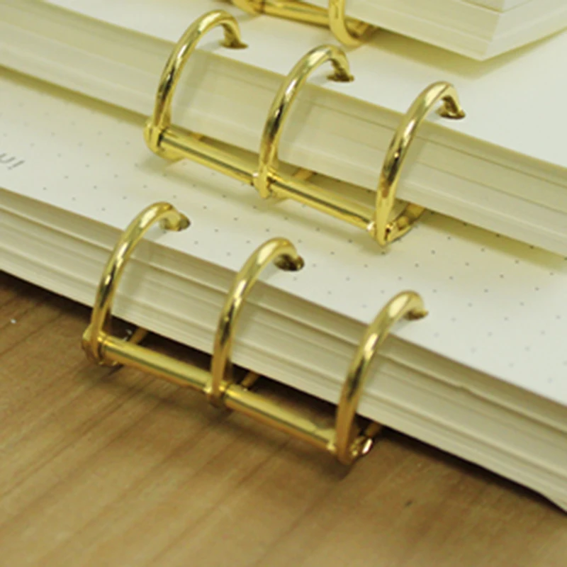 

Metal Loose-Leaf Office Supplies Binder Hinge Ring Stationery Photo Album Metal Ring