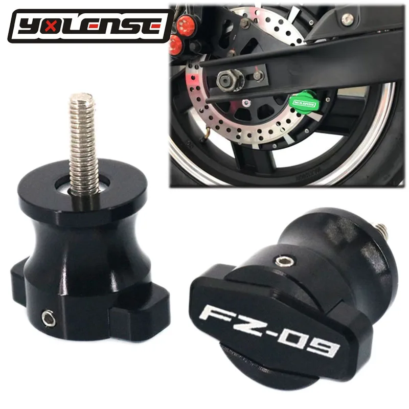 

Motorcycle CNC Frame Stands 6MM Screws sliders Swingarm Spools Slider M6 For YAMAHA FZ-09 FZ09 FZ 09 MT-09 MT09