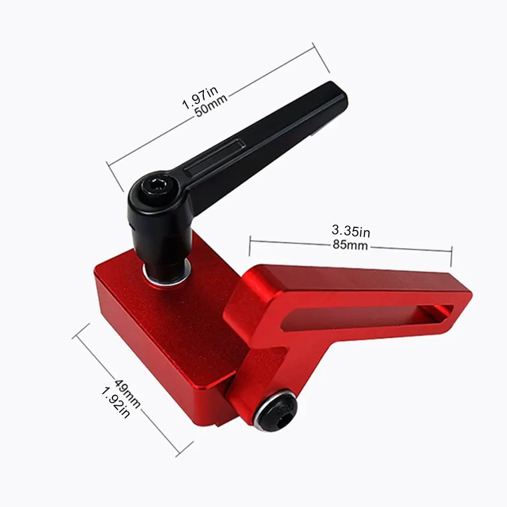 

30 Woodworking Chute T-slot Track Stop Limiter Miter Track Stop Woodworking Tool for workbench Router Table