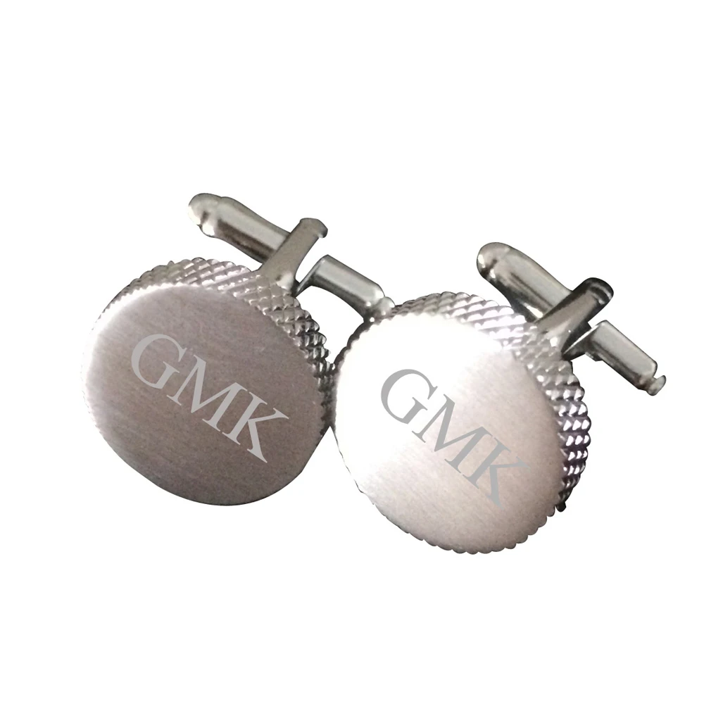 Запонки из нержавеющей стали с бесплатным принтом логотипа подарок для мужчин на