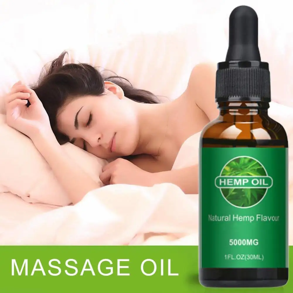 30 мл органическое эфирное масло био активное конопли капли 2000 мг травяное для