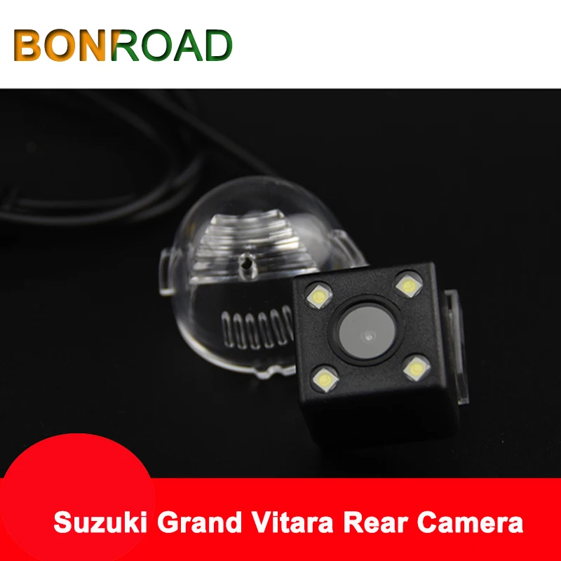 Bonroad парковочная камера заднего вида хорошего качества с HD ночными светодиодами