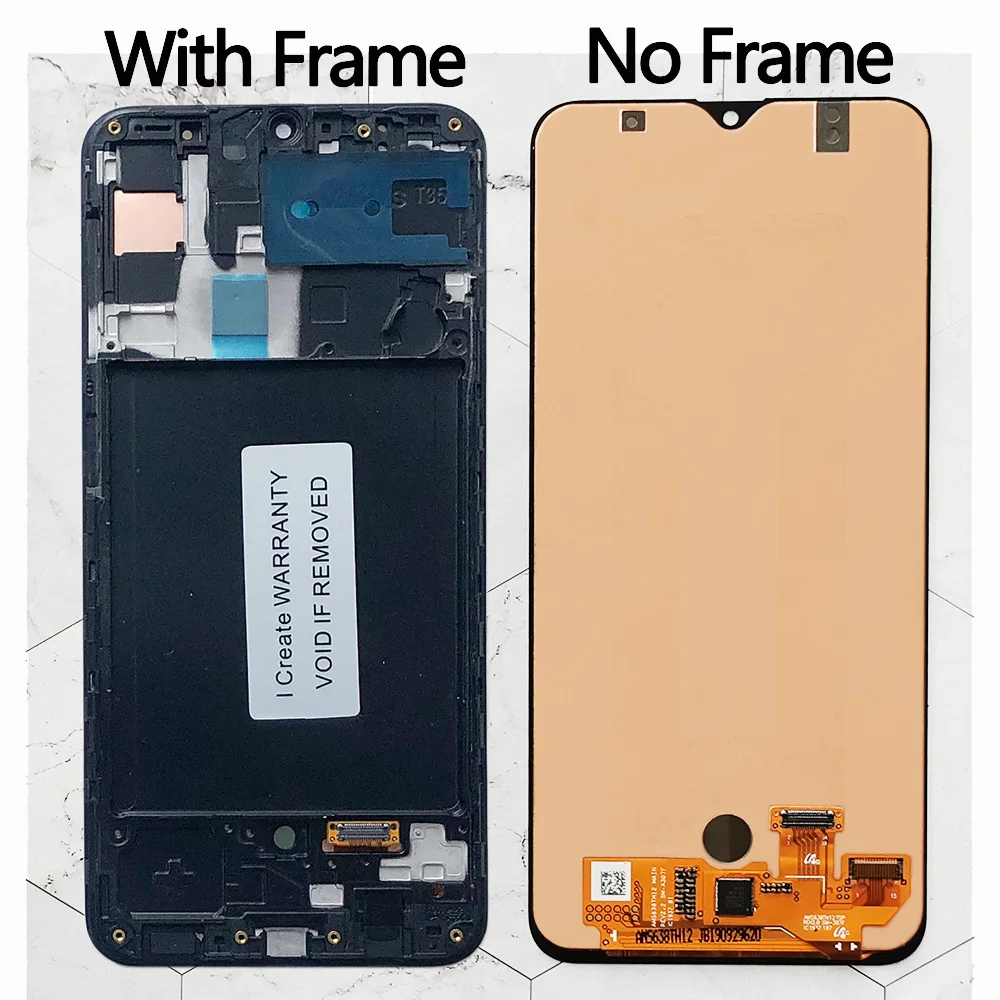 ЖК дисплей AMOLED A30s с сенсорным экраном и дигитайзером в сборе для Samsung Galaxy A307 A307F A307G