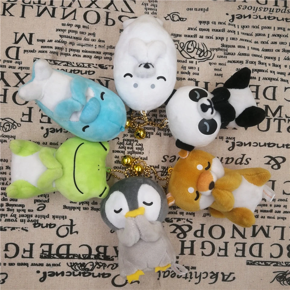 Плюшевая плюшевая панда мягкая детская лягушка чучело Пингвин Акита собака Peluche