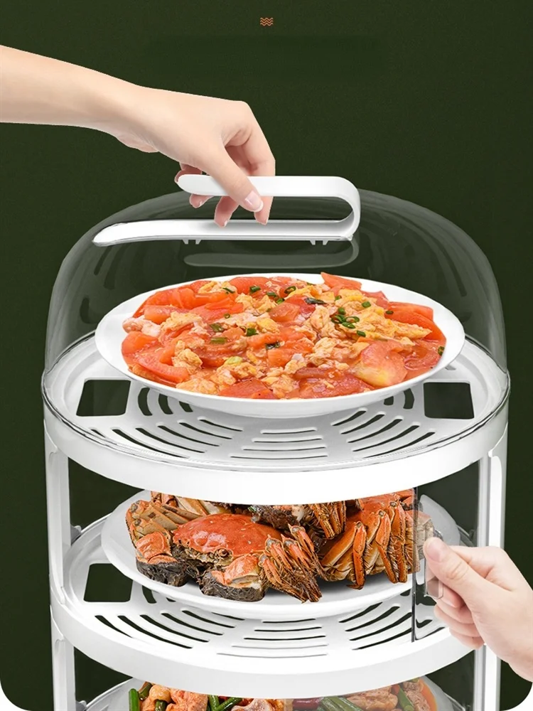 

Крышка для изоляции пищевых продуктов TT, крышка для кухонной посуды с электрическим подогревом, многоуровневый домашний инструмент, умный ...