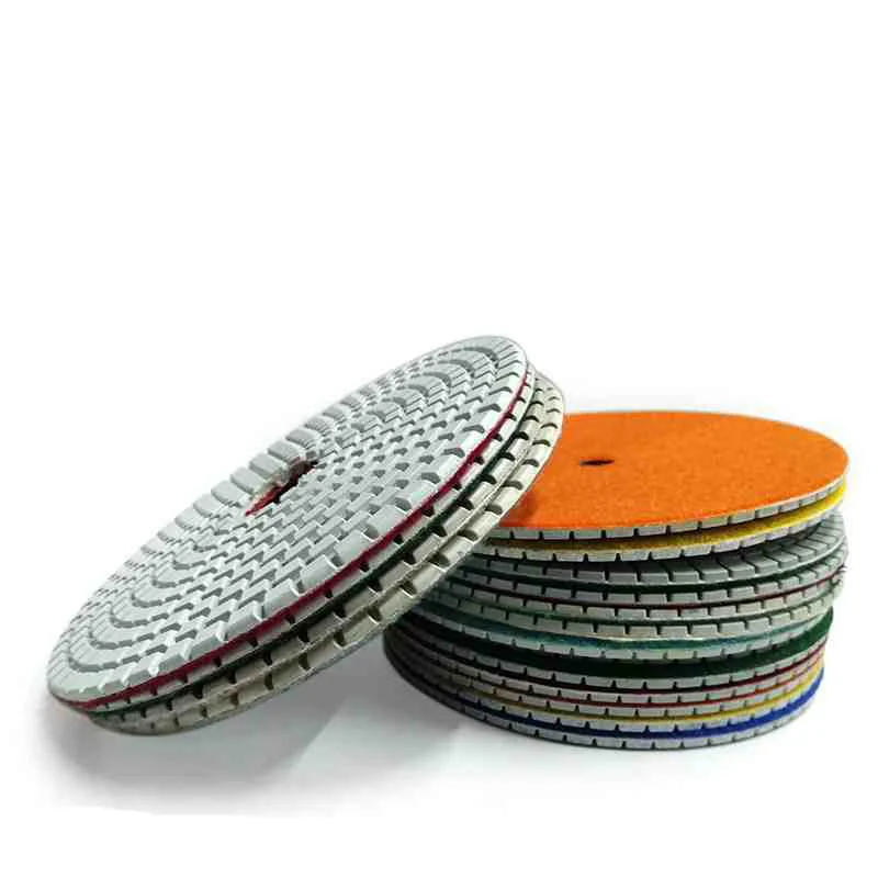 Алмазные полировальные колодки 8 дюймов 200 мм для бетона гранита мрамора камня