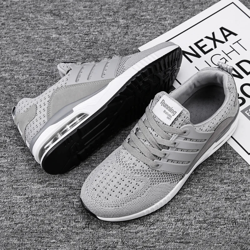 Mens Running Shoes Womens Cushioning Breathable Shoes Couple Air Cushion Sneakers Comfortable Sports Fashion Shoes Pink