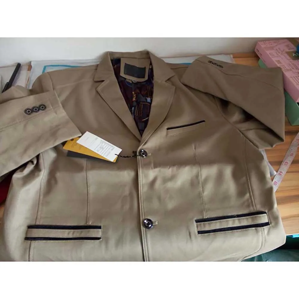 Весна Осень мужские спортивные пиджаки и куртки повседневный деловой пиджак s