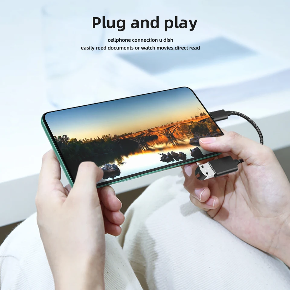 Адаптер Usb A в Type C переходник Micro Otg USB-C штекер-USB-A мама для Samsung Note 20 10 A71 A51 Xiaomi 11 Redmi K40
