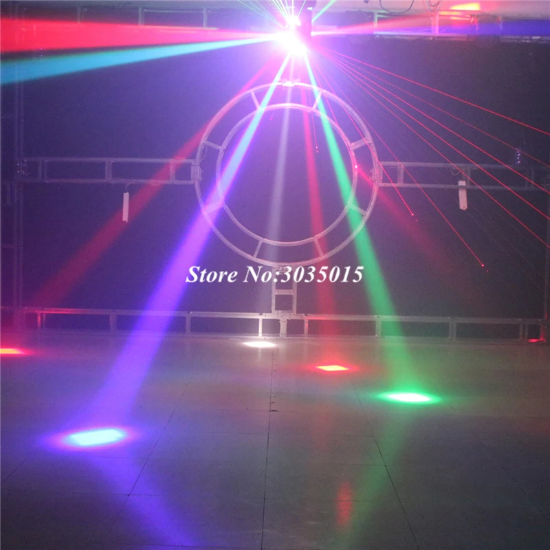 LED mini moving head ball laser beam strobe 3 in1 football roller moving heads DMX infinite rotation LED disco DJ ball light
