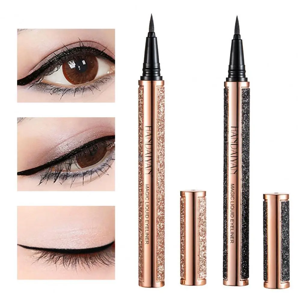 

50% Hot Sale Eyeliner Glue-free Self Adhesive Lashes Waterproof Magic Eye Makeup Liner for Stage Performance