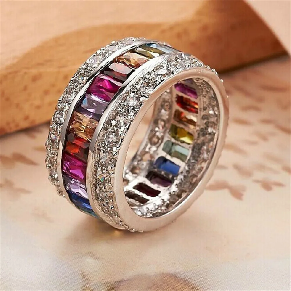 Готика перстень женские кольца ring набор колец кольцо с камнем парные кольца печатка мужская кольцо керамика обручальные кольца панк кольцо кольца кольцо женское перстень мужское кольца женские мужские кольца - Цвет основного камня: 28