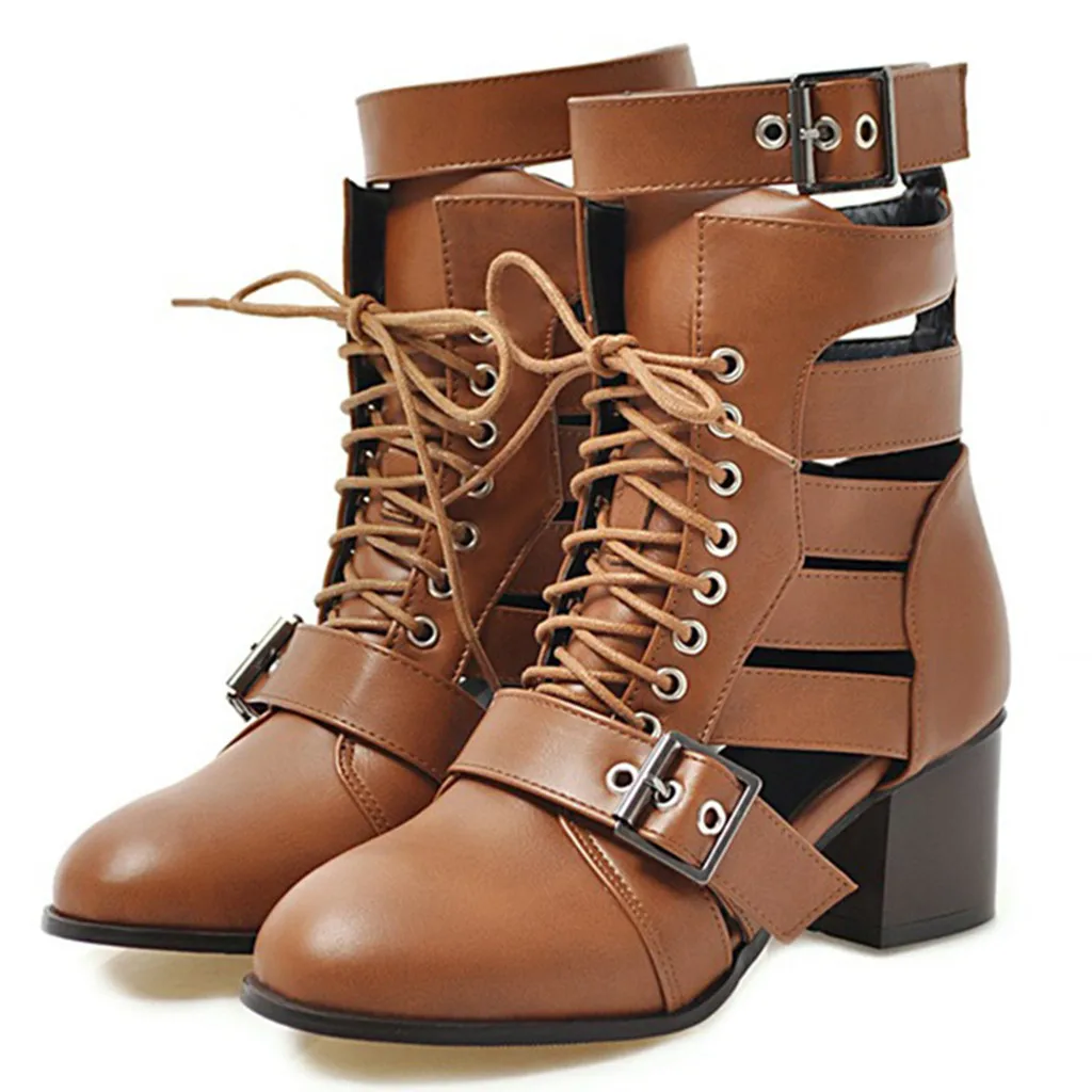 Женские сандалии в готическом стиле панк ретро повседневная обувь ковбойские