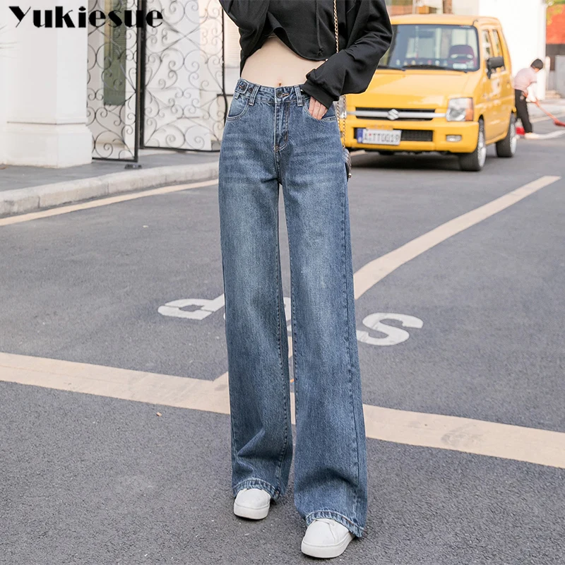 Джинсы с высокой талией размера плюс джинсы для женщин в стиле бойфренд рваные