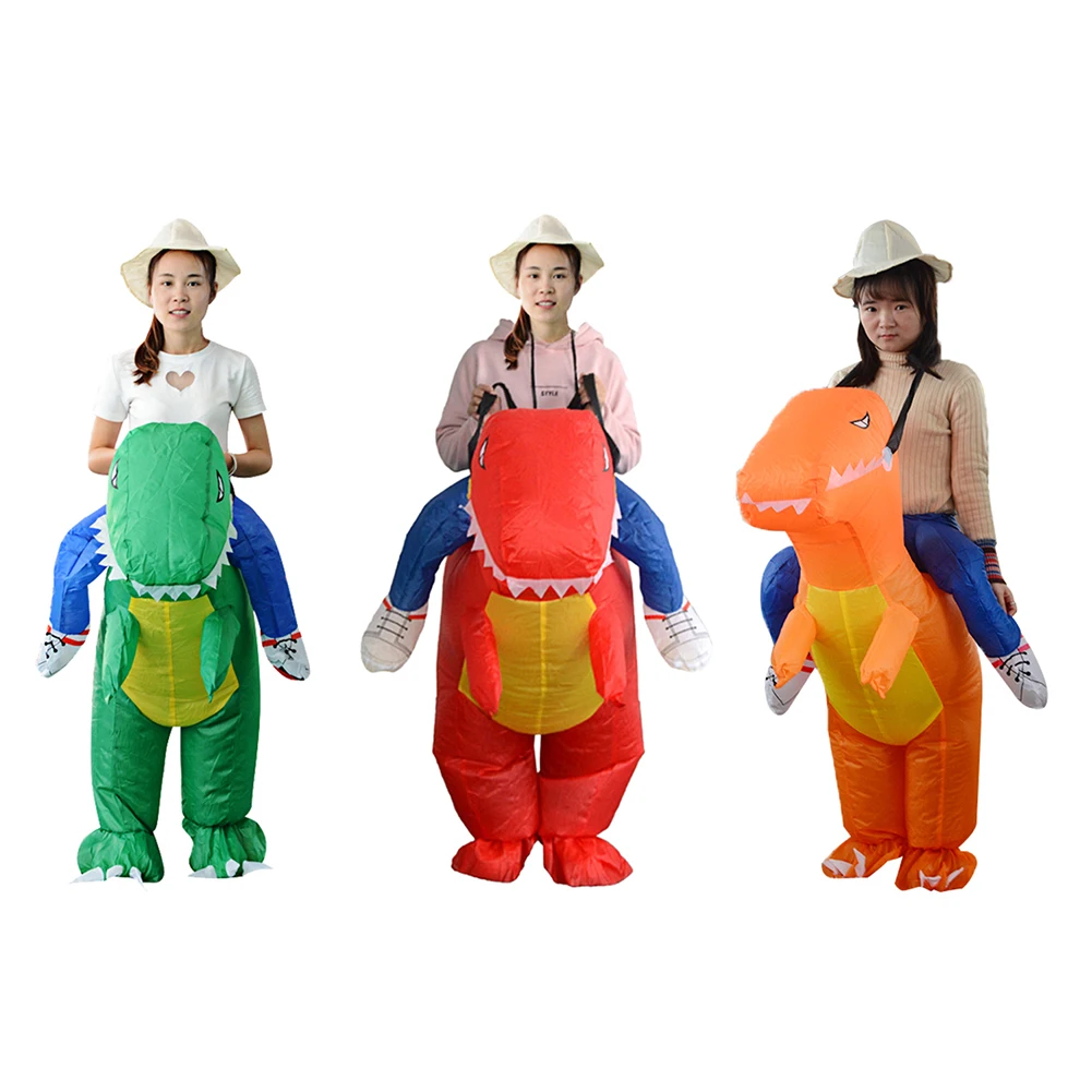 

Christmas Halloween Inflatable Outfit Dinosaur Santa Claus Polar Kangaroo Costumes Adult Performance Party Dress Outfits