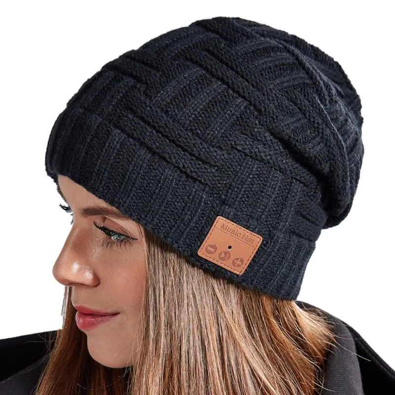 Bluetooth Beanie Hat with Headphones Unique Tech Gifts