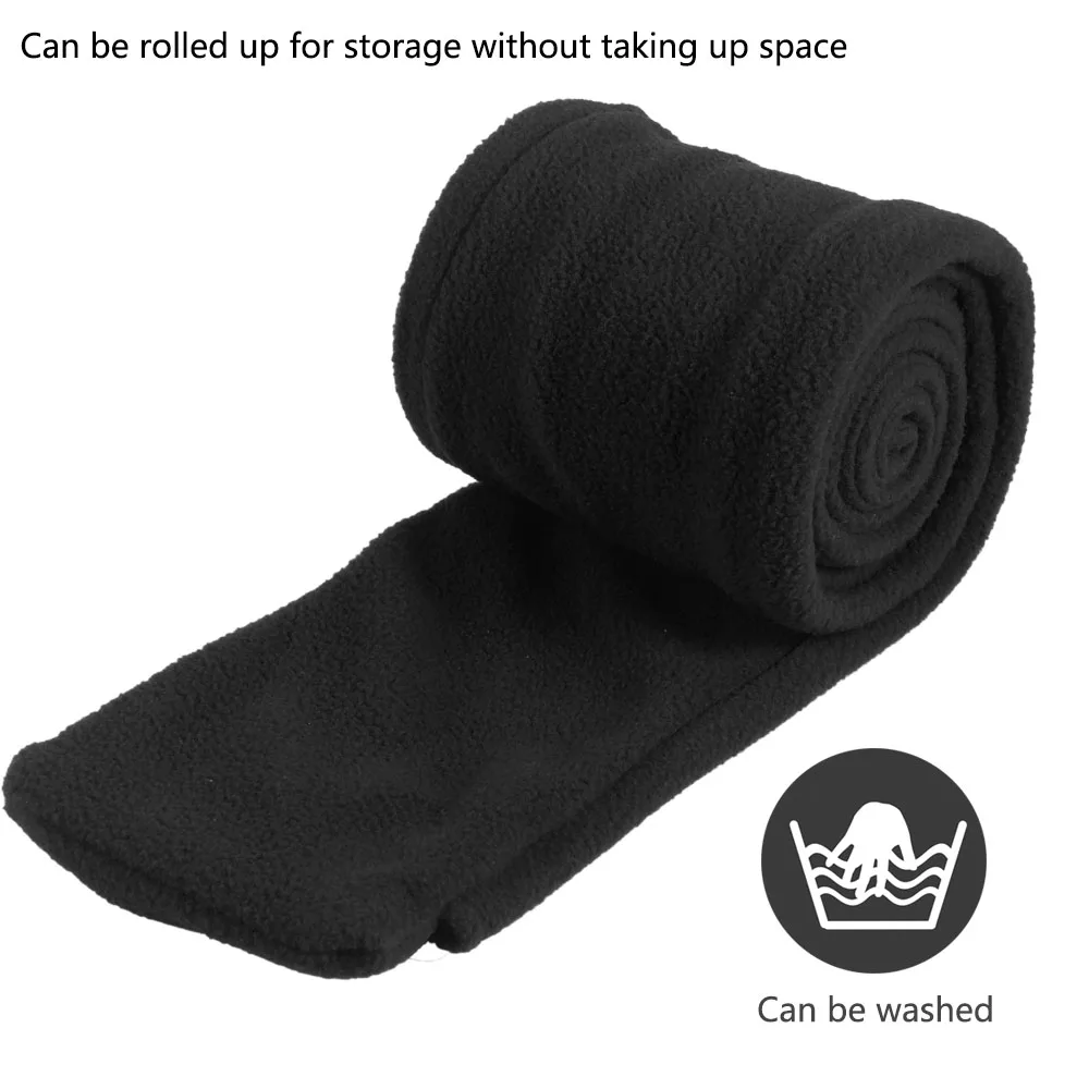 

USB Newest Red / Black Electric Heating Scarf Scarves Fleece Cosy Warm Scarf Shawl Heating Winter Blanket Fever Scarf