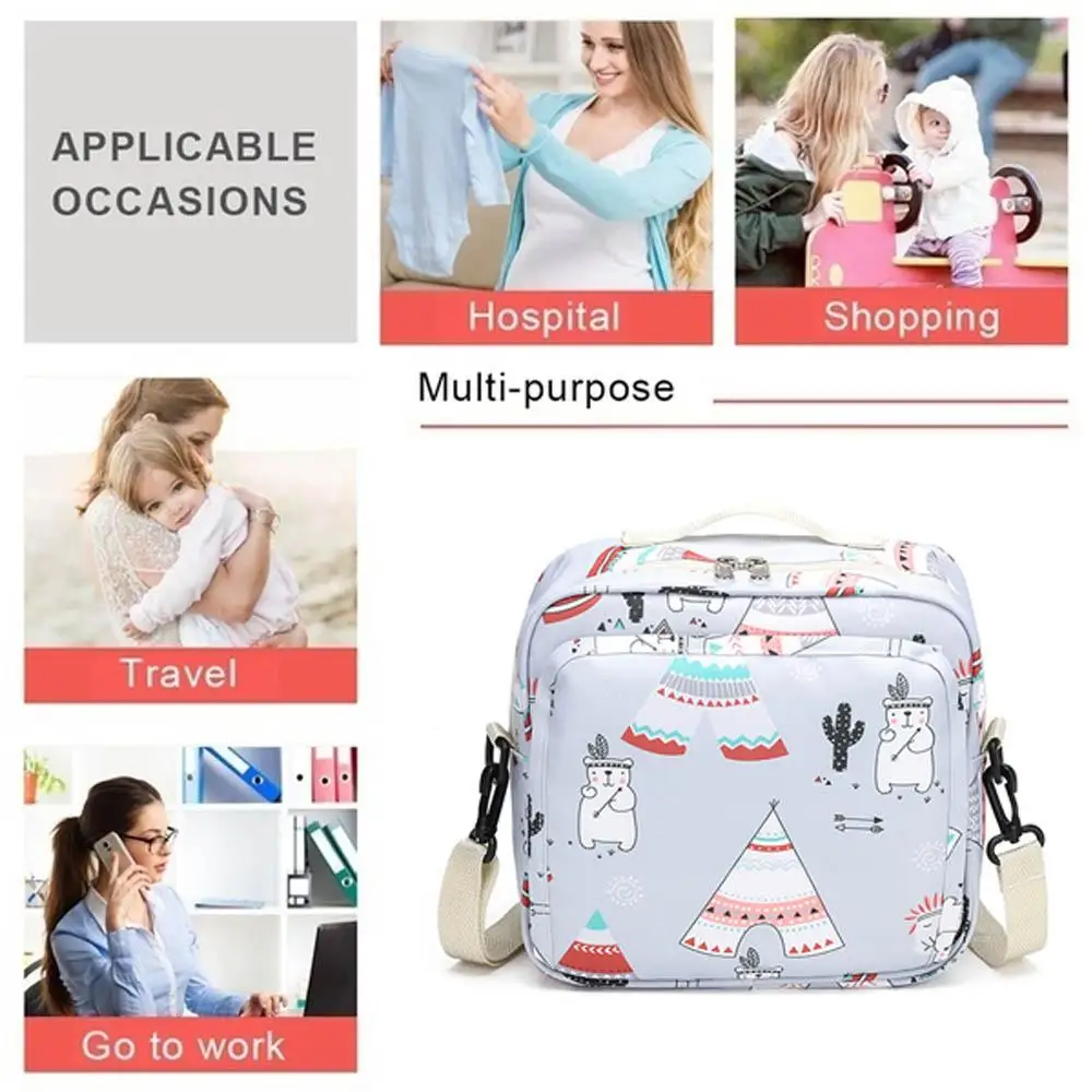 

Multifunctional Baby Diaper Bags Maternity Bag Reusable Fashion Diaper Storage Bag Portable Diaper Organizer Travel Nappy Bag