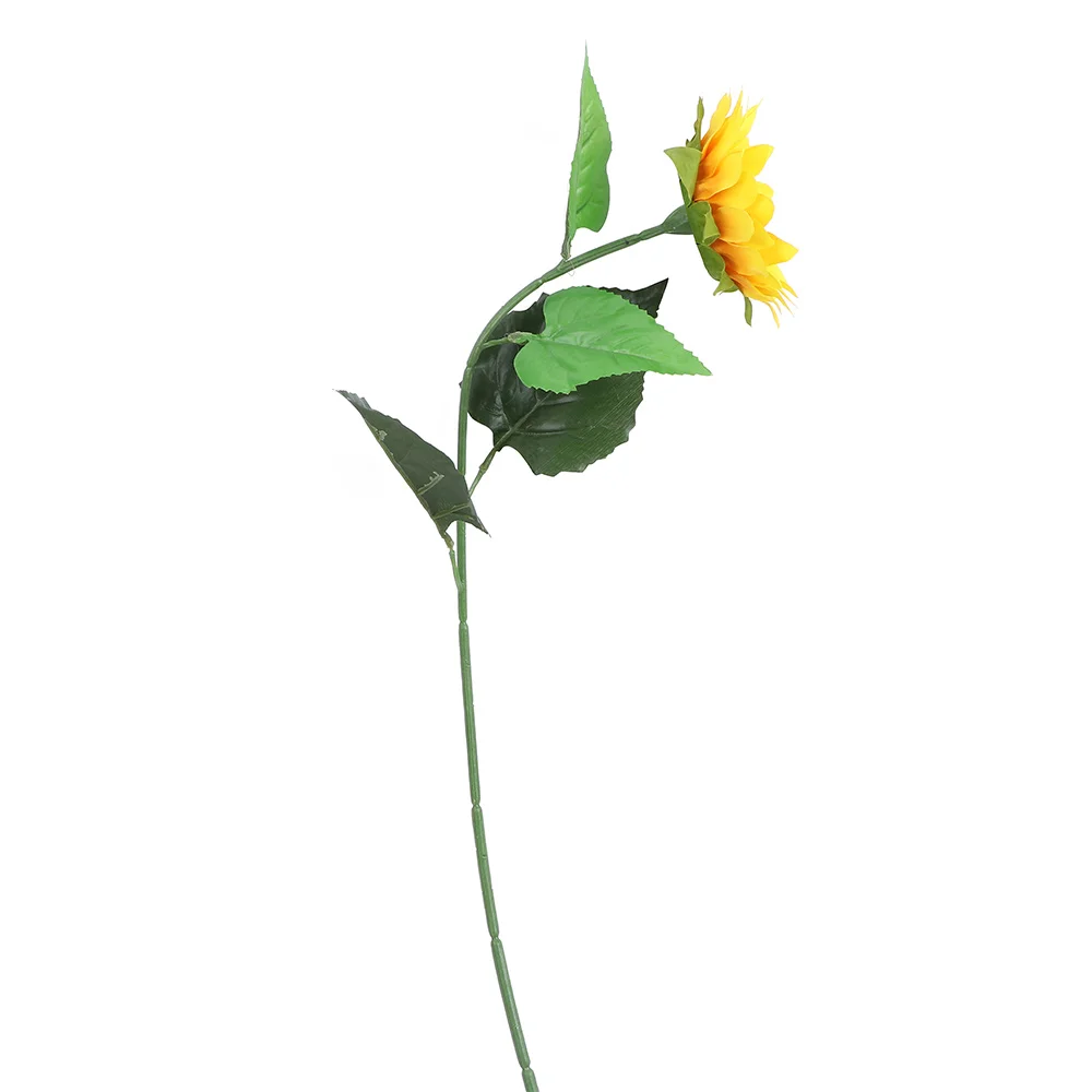 Искусственный букет подсолнухов из шелка украшение для дома свадьбы гостиной