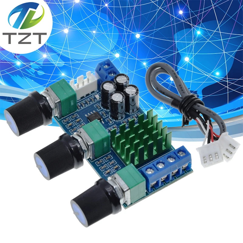 XH-M567 TPA3116D2 двухканальный стерео высокой мощности цифровой аудио усилитель доска