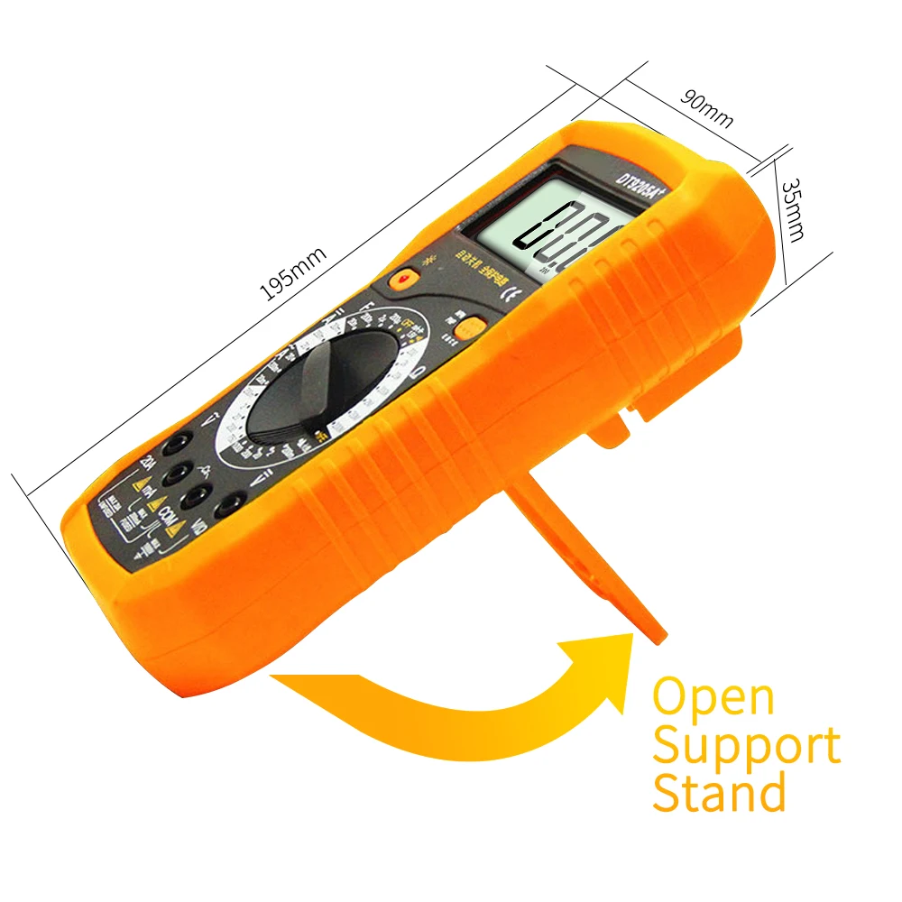 Handskit мультиметр DT9205 AC/DC Цифровой профессиональный тестер Вольтметр цифровой