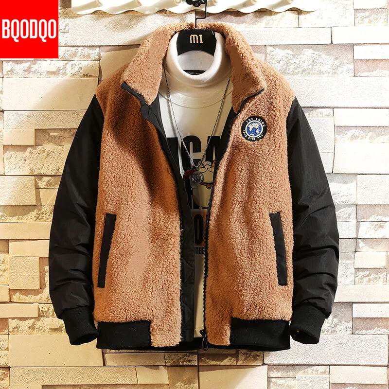 

4XL пуховик из плотного флиса армейская куртка зимняя для мужчин 80% белый утиный пух военные свободные пальто с отложным воротником хип-хоп к...