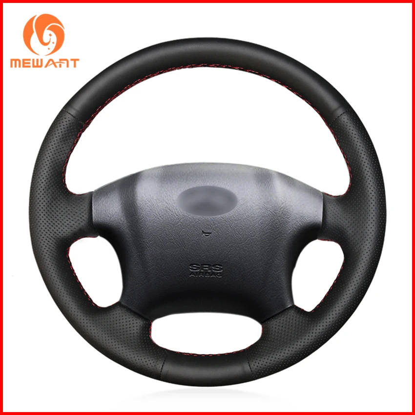 MEWANT черный чехол рулевого колеса автомобиля из искусственной кожи для Hyundai Tucson 2006