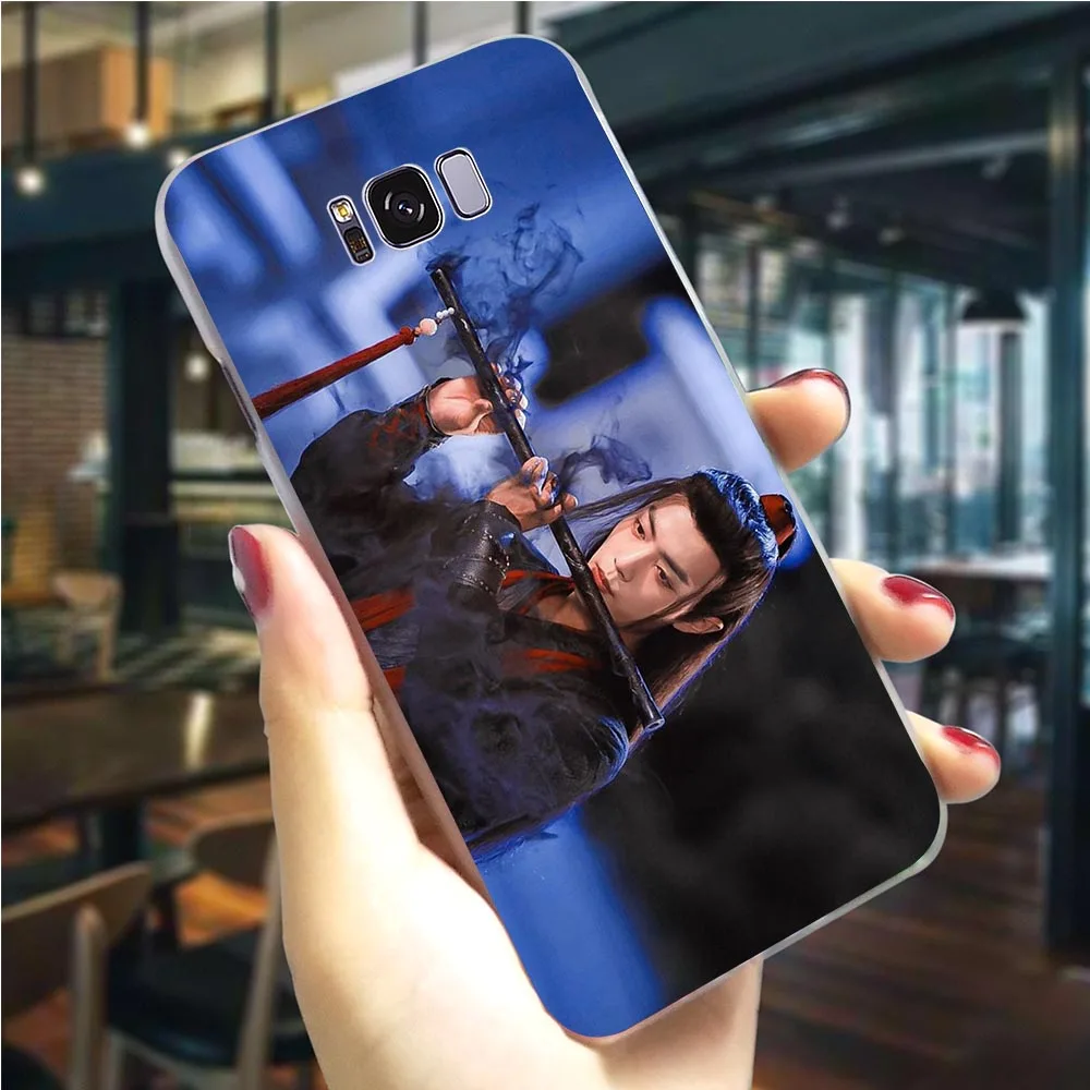 Защитный чехол Wang Yibo Xiao Zhan Жесткий Чехол для Samsung Galaxy S9 Plus Note 8 9 M10 M20 M30 S6 S7 Edge S8 S10
