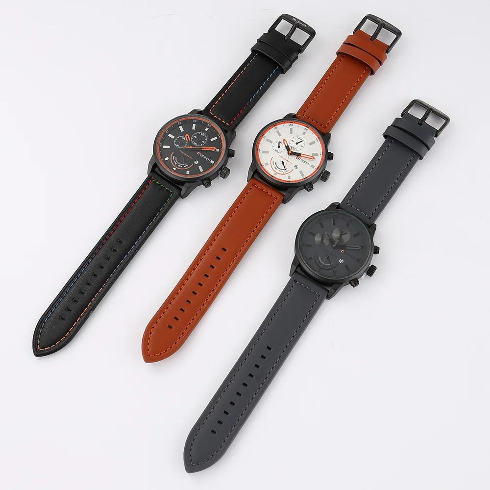 

New Calendar Belt Men's Watch Casual Waterproof Men's Quartz Watch Unique Watch Casual Fashion Watch Sports Watch