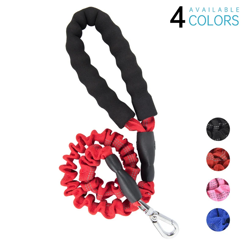 

Reflective Elastic Explosion-Proof Okinawa Traction Rope Pet Supplies For Small Medium And Large Dogs Collar Perro