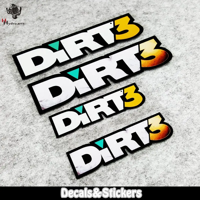 Светоотражающие наклейки 3 М NO.L058 DIRT3, наклейки на мотоцикл GP, стекло для автомобиля, водонепроницаемые наклейки, гоночный мотоцикл