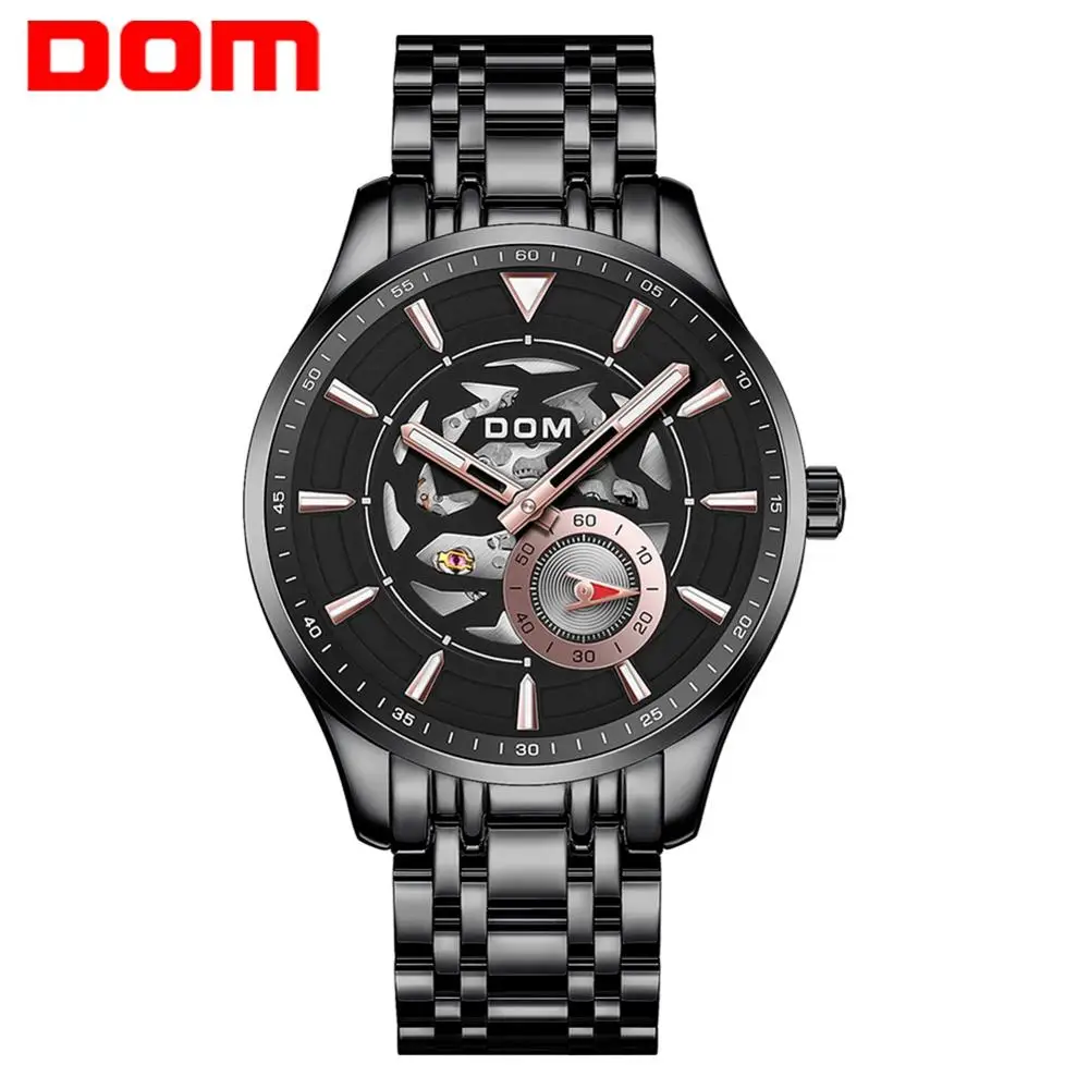 DOM часы мужские светящиеся Мужские автоматические водонепроницаемые
