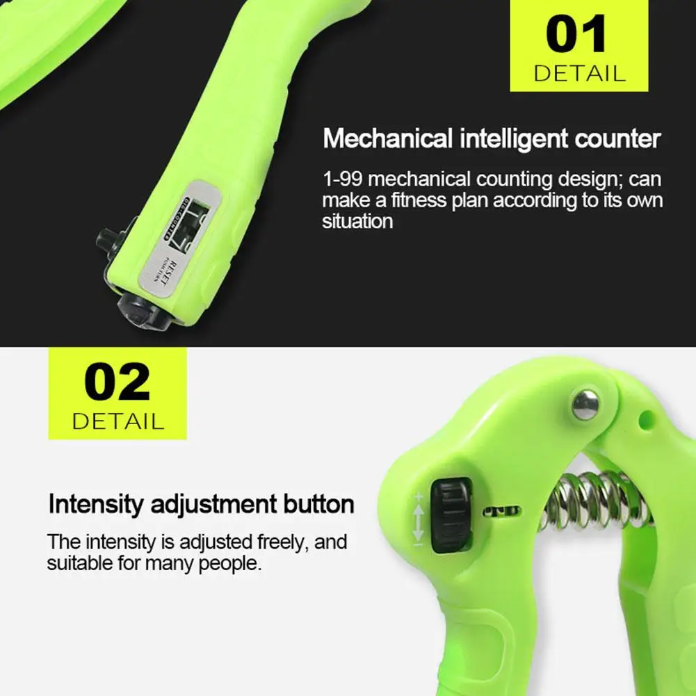 Ручной тренажер для развития мышц пальцев руки с регулируемым диапазоном